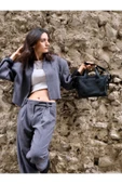 saraci leather craft Deri Omuz Çantası Kadın, Hakiki Deri. Yanları Çepli Özel Üretim Çanta - 1