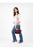 saraci leather craft Saraci Hakiki Deri Kadın Omuz Çantası – Minimalist – Ayarlanabilir Askılı Şık Günlük Çapraz Çanta - 3