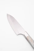 saraci leather craft Profesyonel Şef Bıçağı – Paslanmaz Çelik – Özel Sap Tasarımı & Deri Kılıf Dahil - 3