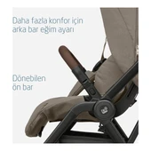 Leona2 Çift Yönlü Uzatılabilir Sırt Desteği Tam Yatabilir Bebek Arabası Twillic Truffle thumbnail 10