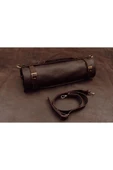 saraci leather craft Deri Şef Bıçak Çantası, Şef Bıçak Seti Çantası , Aşçı Çantası - 3