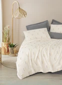 Cotton Box Loopra Çift Kişilik Nevresim Takımı Lura Gri - 1