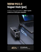 UGREEN Nexode 20.000 mAh 130W LED Ekranlı Powerbank, 35524B - 10