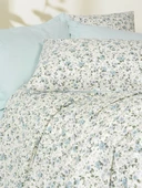 Cotton Box Petite Tek Kişilik Lastikli Çarşaflı Nevresim Takımı Nola Mint - 2