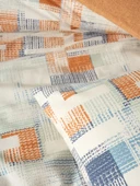 Cotton Box Flanel Çift Kişilik Nevresim Takımı Rina Kiremit thumbnail 3