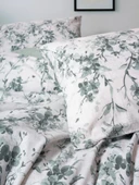 Cotton Box Flanel Tek Kişilik Nevresim Takımı Casey Petrol thumbnail 2