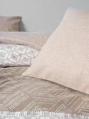 Cotton Box Flanel Çift Kişilik Nevresim Takımı Arrow Krem thumbnail 2