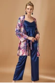 Nurteks 5951 Battal Sabahlıklı Pijama Takım - 1