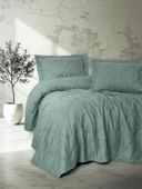 Cotton Box Serra Tek Kişilik Yatak Örtüsü Tila Mint thumbnail 1