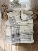 Cotton Box Nordek Ranforce Tek Kişilik Nevresim Takımı Soren Bej thumbnail 1