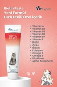 Vitexpert Kediler Için Biotin Paste Tüy Dökülme Engelleyici Döküm Önleyici Tüy Sağlığı Malt Macunu 100 gr - 6