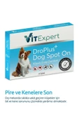 Vitexpert Droplus Köpek Damlası Dış Parazit Pire Kene Bit Ve Deri Bakımı Için Bitkisel Damla - 5 Tüp - 6