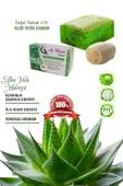 AYMELEK Aloe Vera Özlü Doğal Kabak Lifli Güzellik Sabunu Cilt Kırışıklık Önleyici Etkili - 4