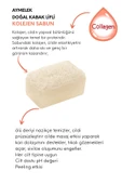 AYMELEK Kalojen Özlü Doğal Kabak Lifli Güzellik Sabunu Cilt Kırışıklık Önleyici Etkili - 2