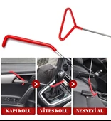 Trend Store Uzun Erişimli Araba Kapı Açma Kiti  Şişme Hava Yastığı ve Kanca Aparatlı Otomatik Kapı Açıcı Seti - 3