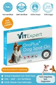 Vitexpert Droplus Köpek Damlası Dış Parazit Pire Kene Bit Ve Deri Bakımı Için Bitkisel Damla - 5 Tüp - 1