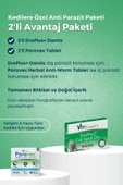 Vitexpert 2'li Set Kedi Iç Dış Anti Parazit Tüm Kediler Için Bitkisel 5 Damla Ve 2 Tablet Paketi - 2