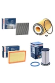 Bosch Seat Leon 1.6 TDI 4'lü Filtre Bakım Seti (2013 - 2017) thumbnail 1