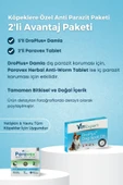 Vitexpert 2'li Set Köpek İç Dış Anti Parazit Tüm Köpekler İçin Bitkisel 5 Damla ve 2 Tablet Paketi - 2