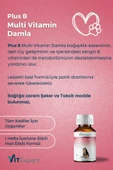 Vitexpert Plus B Hızlı Etkili Tüy Dökülmesi Önleyici Tüm Kediler Için Doğal Tüy Sağlığı Vitamin Damlası 50 ml - 2
