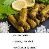 AYMELEK Yaprak Sarma (2 KUTU) Yerli Üretim 400 gr Doğal Besin Deposu Hazır Yemek - 3