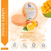 AYMELEK Sabun Mango Özlü - Doğal Banyo Süngerli Sabun - 1