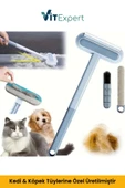 Vitexpert Yeni Nesil Çok Fonksiyonlu Kedi Köpek Tüyü Toplayıcı Koltuk Halı Kıl Tüy Alma & Temizleme Fırçası - 4