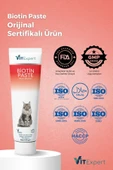 Vitexpert Kediler Için Biotin Paste Tüy Dökülme Engelleyici Döküm Önleyici Tüy Sağlığı Malt Macunu 100 gr - 3