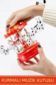 Adoil Atlı Karınca Müzik Kutusu Kırmızı thumbnail 3