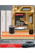 Petrol Ofisi CITROEN C4 1.2 PURETECH 2021-2022-2023 100 BEYGİR FİLTRE - YAG BAKIM SETİ - 1