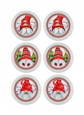 The Mia Gnomes Çerezlik 6 Lı Set - 12 cm - 1