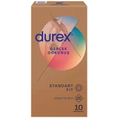 DUREX GERÇEK DOKNUŞ STANDART FIT 10 LU - 1