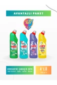 Hes Ultra Çamaşır Suyu 4*750gr - 1