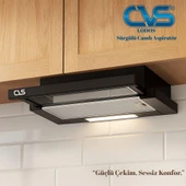 CVS DN 1147 LODOS Sürgülü Camlı Tek Filtre Aspiratör - 1