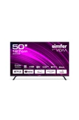 Simfer 50sfsv6b 127 Ekran 50 " Vıdaa Led 4k led Televizyon - 1