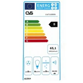 CVS DN 1147 LODOS Sürgülü Camlı Tek Filtre Aspiratör - 4
