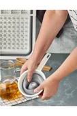 Trade Bazaar Saplı Huni Katlanır Silikon Huni Yağ Sprey,Şampuan İçecek Dolum Çok Amaçlı Huni - 3
