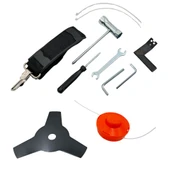 Fixonic B.H.D. BHD00380 Benzinli 52cc Yan Tip Tırpan/Ot Çim Biçme thumbnail 5