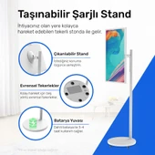 NPO SW2493T 24'' Full HD 4/128GB Android Dokunmatik Şarjlı Taşınabilir Smart Led Ekran - 4