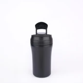 Milo Coven 380 ML Pipetli Çelik Termos Siyah - 2