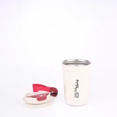 Milo Dery 350 ML Çelik Termos Mug Bej - 3