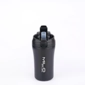 Milo Coven 380 ML Pipetli Çelik Termos Siyah - 1