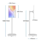 NPO SW2493T 24'' Full HD 4/128GB Android Dokunmatik Şarjlı Taşınabilir Smart Led Ekran - 6