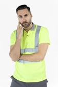 Polo Yaka Dry Touch Hi-Vis T-Shirt - 3
