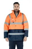 Çift Renkli Reflektörlü Hi - Vis İş Kabanı thumbnail 10