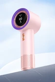 Taşınabililir Mini Usb Şarjlı Turbo Dijital Ekranlı El Vantilatör Fan Soğutucu T13 - 12