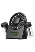 Taşınabilir Masaüstü Su Hazneli Usb Şarjlı 4 Kademe Fan Vantilatör Soğutucu F8 - 5