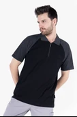 Polo Yaka Fermuarlı T-Shirt - 9