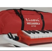 32 K Melodika Yumuşak Çantalı Kırmızı - 3