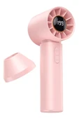 Taşınabililir Mini Usb Şarjlı Turbo Dijital Ekranlı El Vantilatör Fan Soğutucu T12 - 1